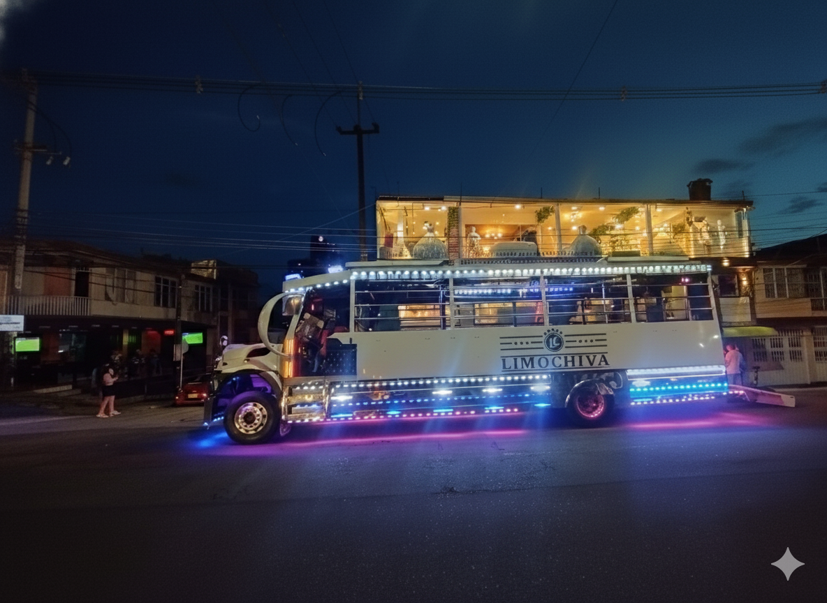 Chiva Rumbera Chivas Colombia - La fiesta nunca se detiene